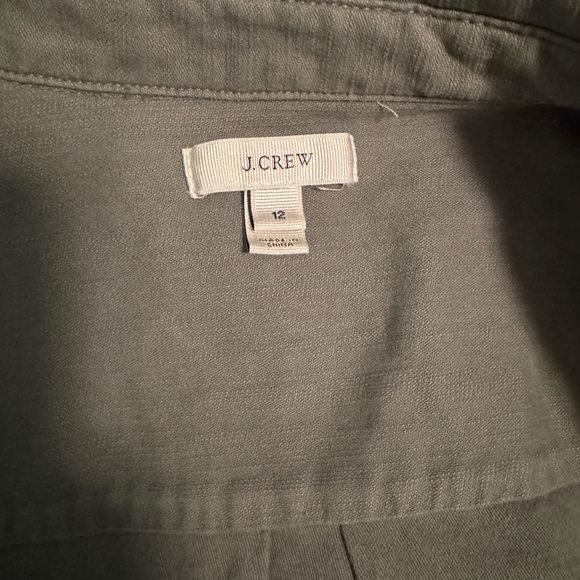 EUC J.Crew Military pocket shirt - Picture 3 of 4